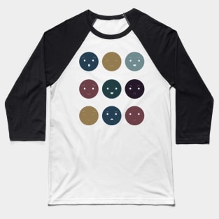 Moody color palette Baseball T-Shirt